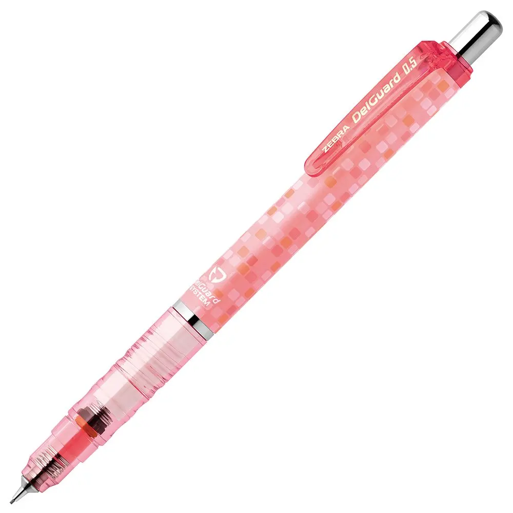 Zebra Mechanical Pencil Delguard 0.5mm Square Pink P-ma85-sqp Made In ...