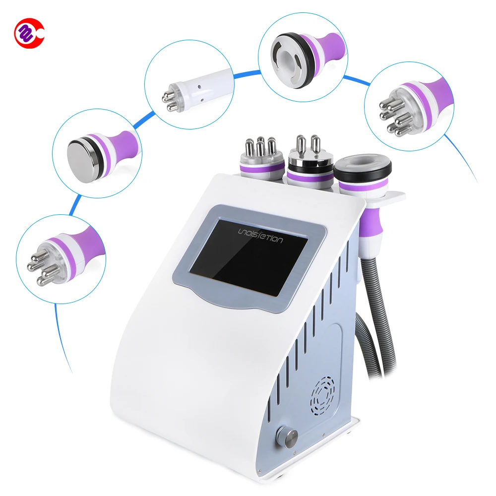 

5in1 Ultrasound Cavitation 40k Vacuum Sextupole Skin Care Facial Lifting Machine