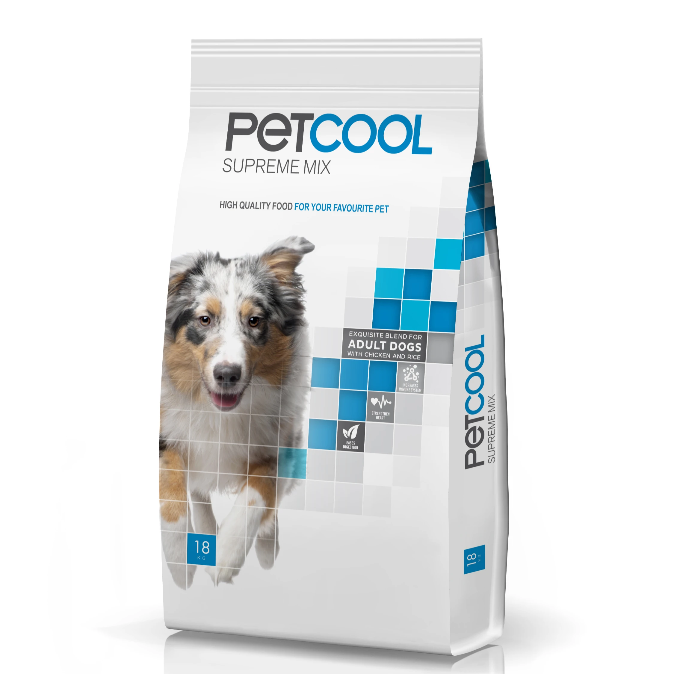 
Dry dog food PetCool Supreme Mix with chicken 