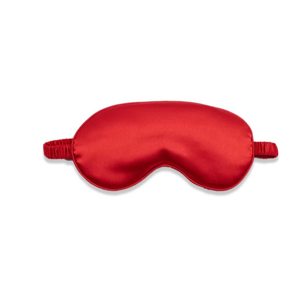 
High Quality OEM/ODM Mulberry Stain Silk Silk-like polyesterBlindfold Travel Sleep Eye Mask for Sleeping In Stock Available 