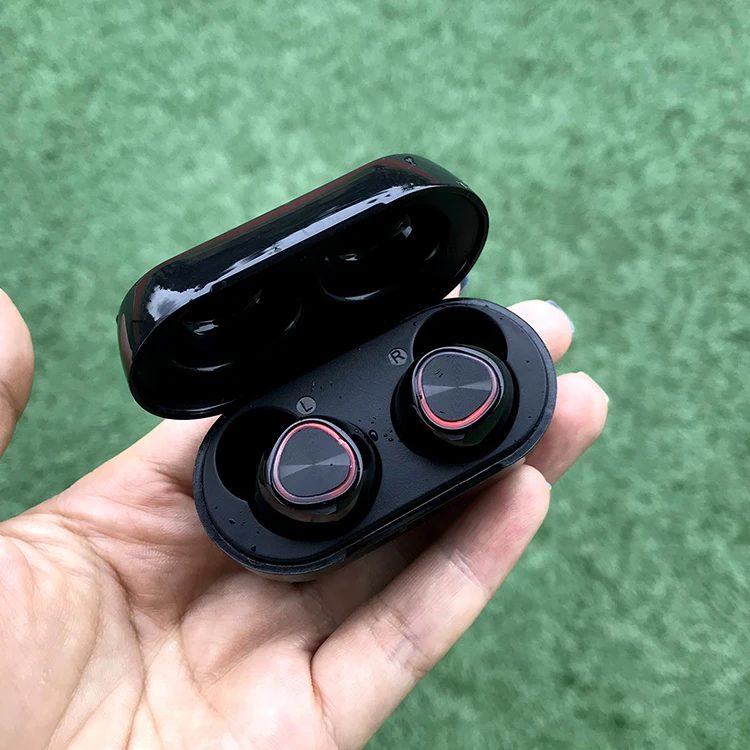 

China True Wireless Earbuds with portable Charging case featuring Auto ON/OFF Bluetooth Earphones BNA1 IND, White;black