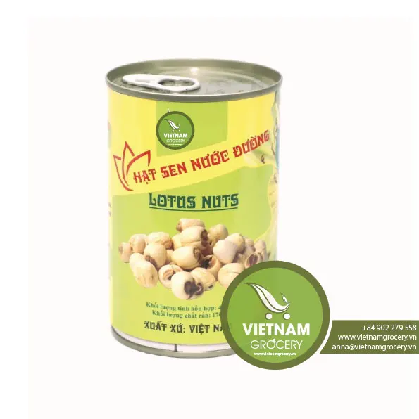 Vietnam Lotus Nuts in in Heavy Syrup 425gr