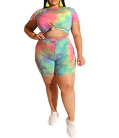 

Wholesale plus size XL 2XL 3XL 4XL 5XL fat women clothing two piece set outfit