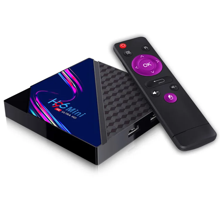 

New Design H96 Mini V8 4K Android 10 TV Box RK3228A Quad-core 1GB 8GB Smart TV Box 2.4G WIFI Set Top Box