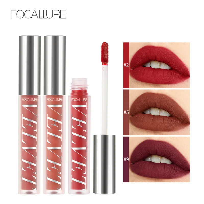 

Focallure Best Wholesale 10 Colors Big Discount Waterproof New Lipstick Designs Makeup
