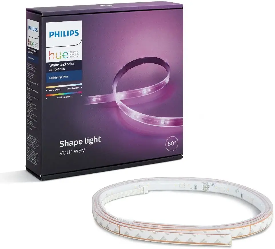 In Stock - High Quality - Hue White and Color Ambiance LightStrip Plus Dimmable LED Smart Light