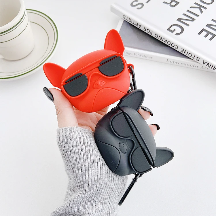 

Bull Dog For Airpod Pro Cover Case For Silicone Airpod Pro Case For Airpods Pro Cases
