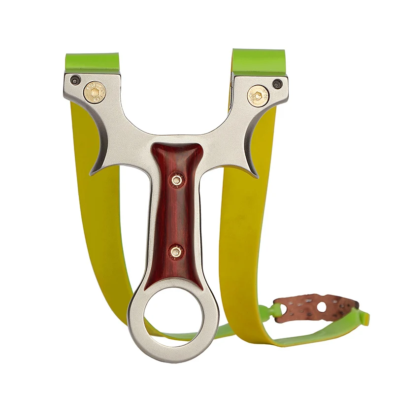 

Factory wholesale professional powerful stainless steel hunting slingshot catapult for shooting