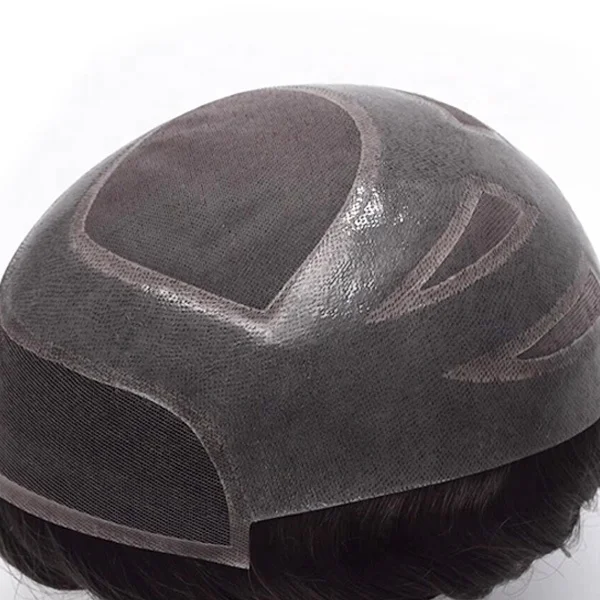 

HS27+: Stock Fine Mono Hair Piece For Men With Lace Front