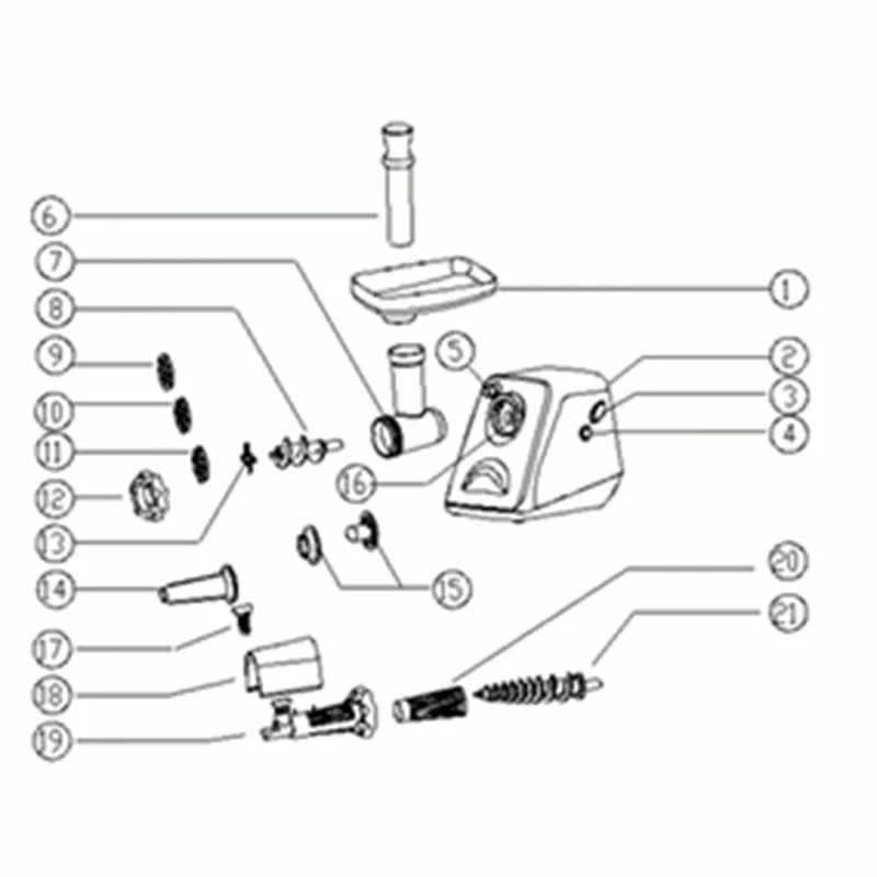 
Hausberg- hight quality electrical meat mincer 