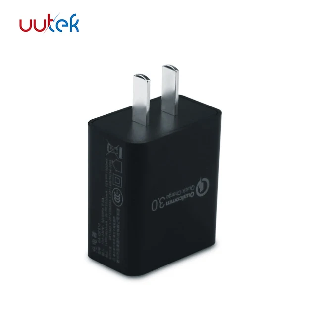 

Fast Charger Travel Adapter USB Wall Charger QC 3.0 For US Plug UUTEK RS-551