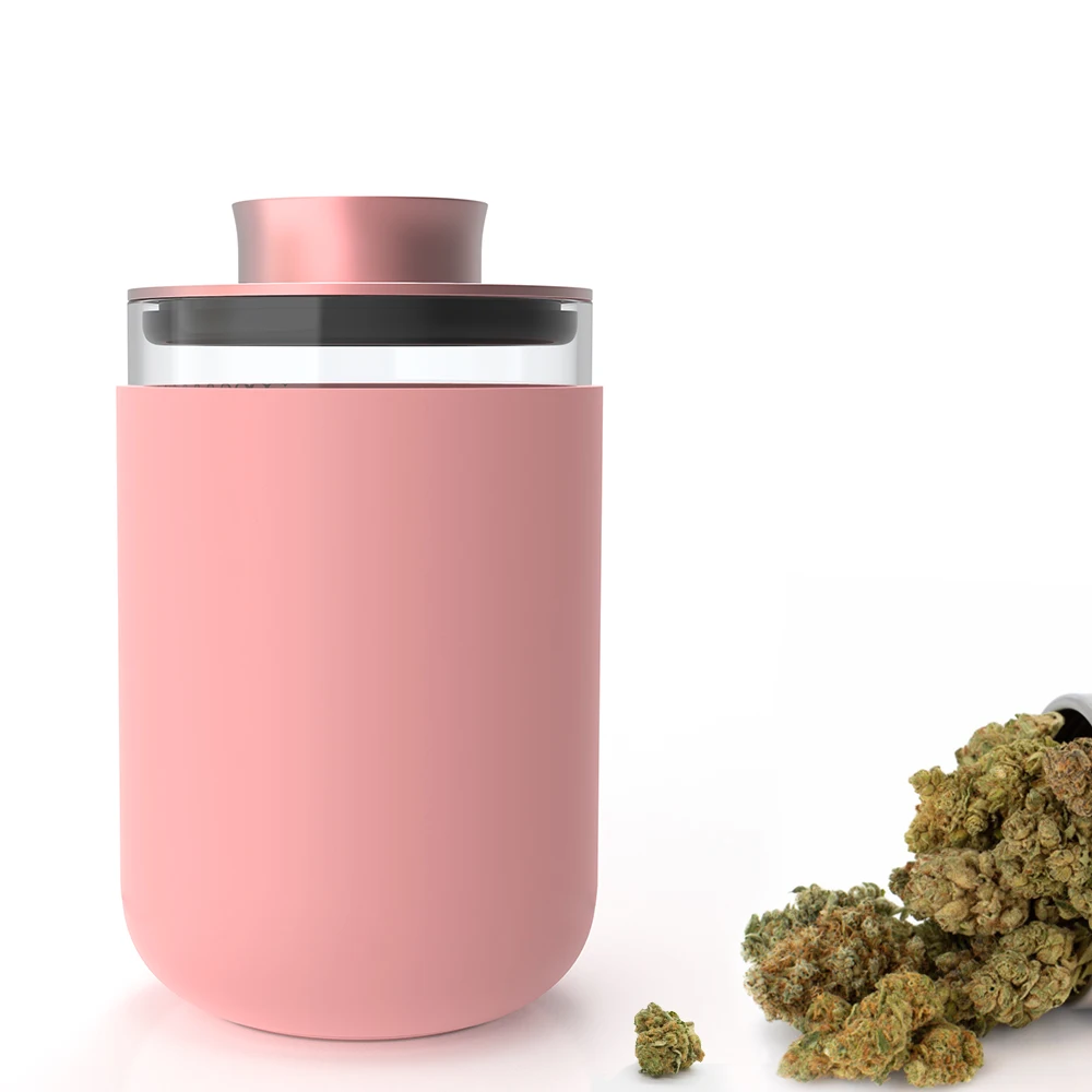 

420 New Desigh StashPro Jar And Bottles Aluminum Lid Glass Jars In Bulk For Weed High Quality