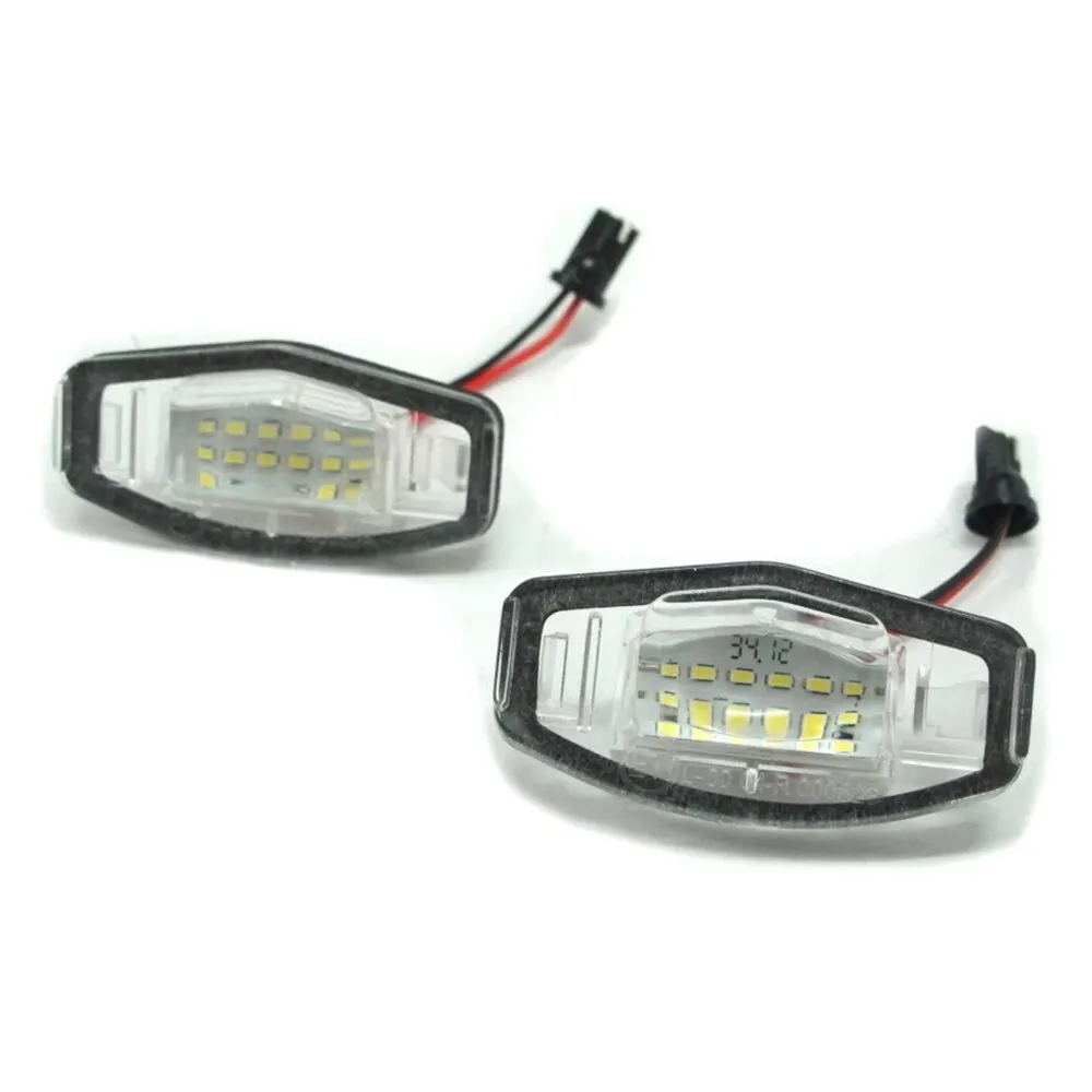 

MR-V 2003-2008 SUV 5D LED License Lamp Clear for HONDA