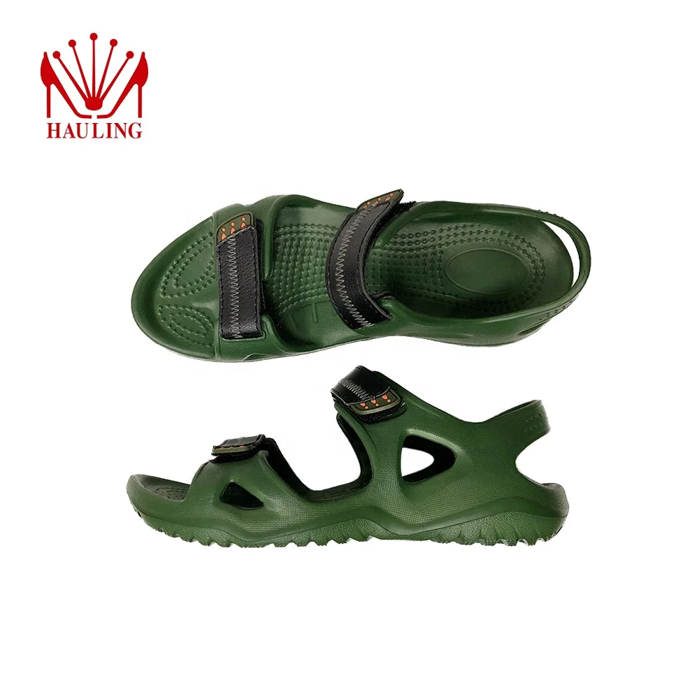 
EVA Sandals Men adjust straps EVA Sandals and Slippers Arch Support Quick-Drying Anti-Slippery Shoes Massage Child Adult 