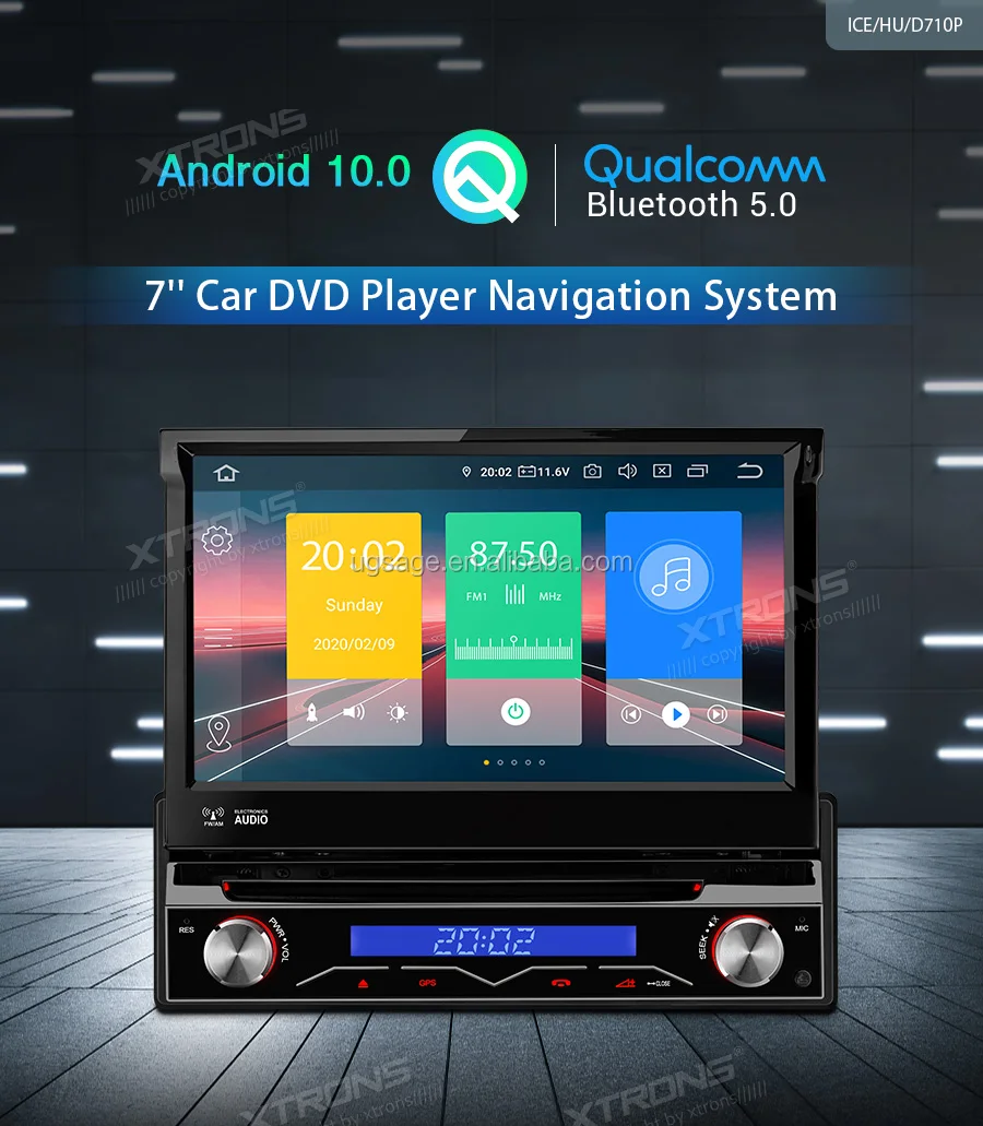 Xtrons 7インチ1024x600ユニバーサル1 Din Android車dvdプレーヤーbluetooth Cd Mp4 Mp3 Am Fm Gps Buy オーディオ車 Autoestereo アンドロイド車sterio Product On Alibaba Com