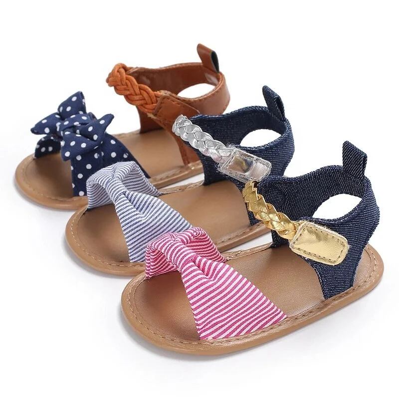 

Non Slip Stylish Infant Toddler Kids Summer Girls Barefoot Sandals For Baby