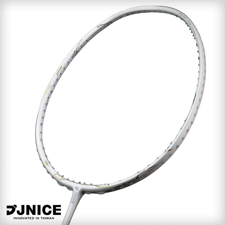 

taiwan pro oem Product badminton rackets, White