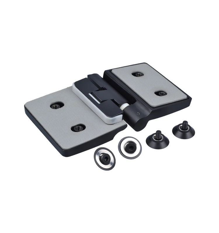 Doorplus Matt Black Frameless Lift Glass Hinge For Shower Cubicles