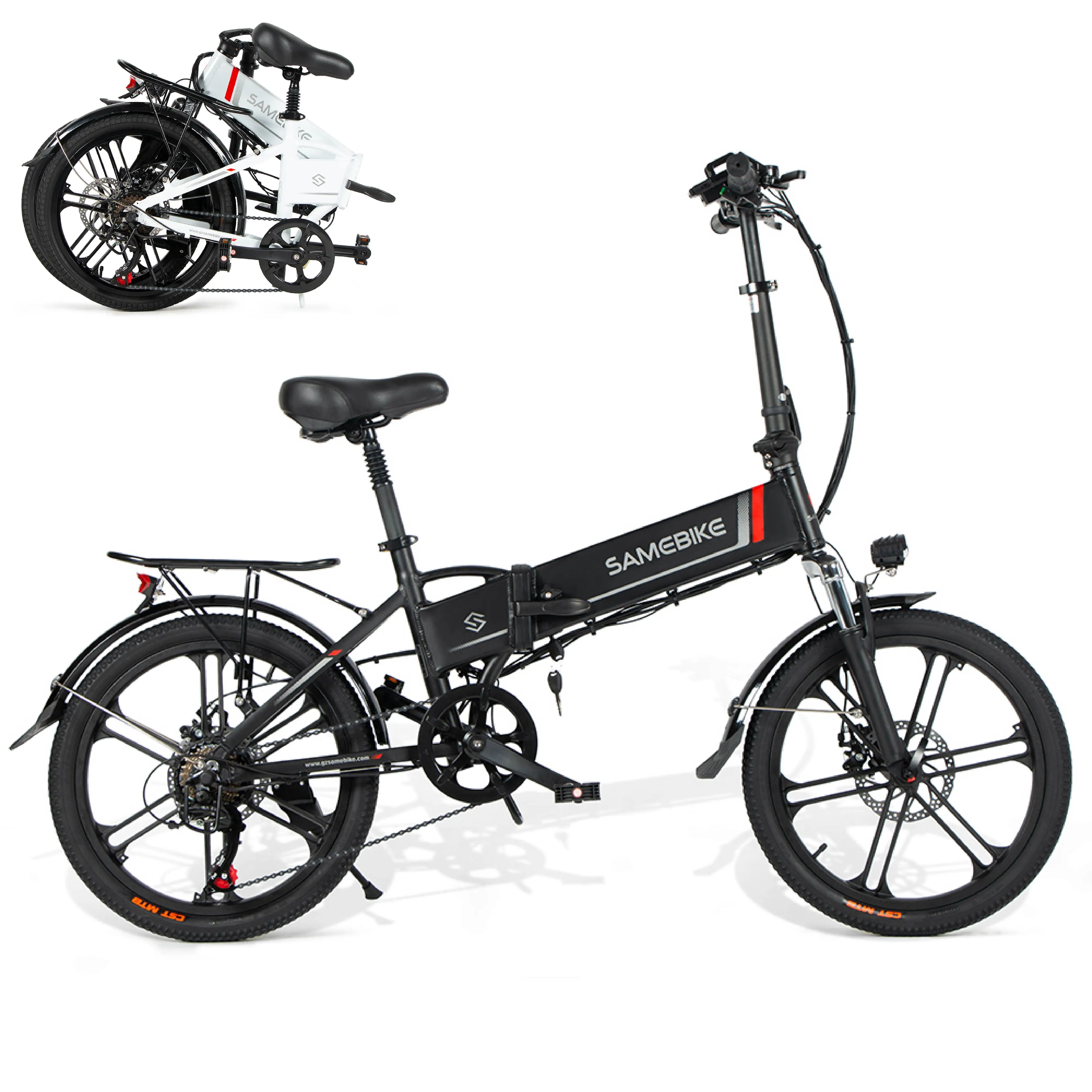 

High Speed Disc Brake Handle LCD Spoke Rim Foldable Electric Bicycle Bike 48V For Adults Hot Sale Cheap