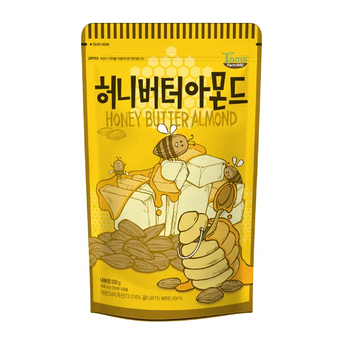 
Gilim Honey Butter Alomond 210g Korean Favorite Snack 