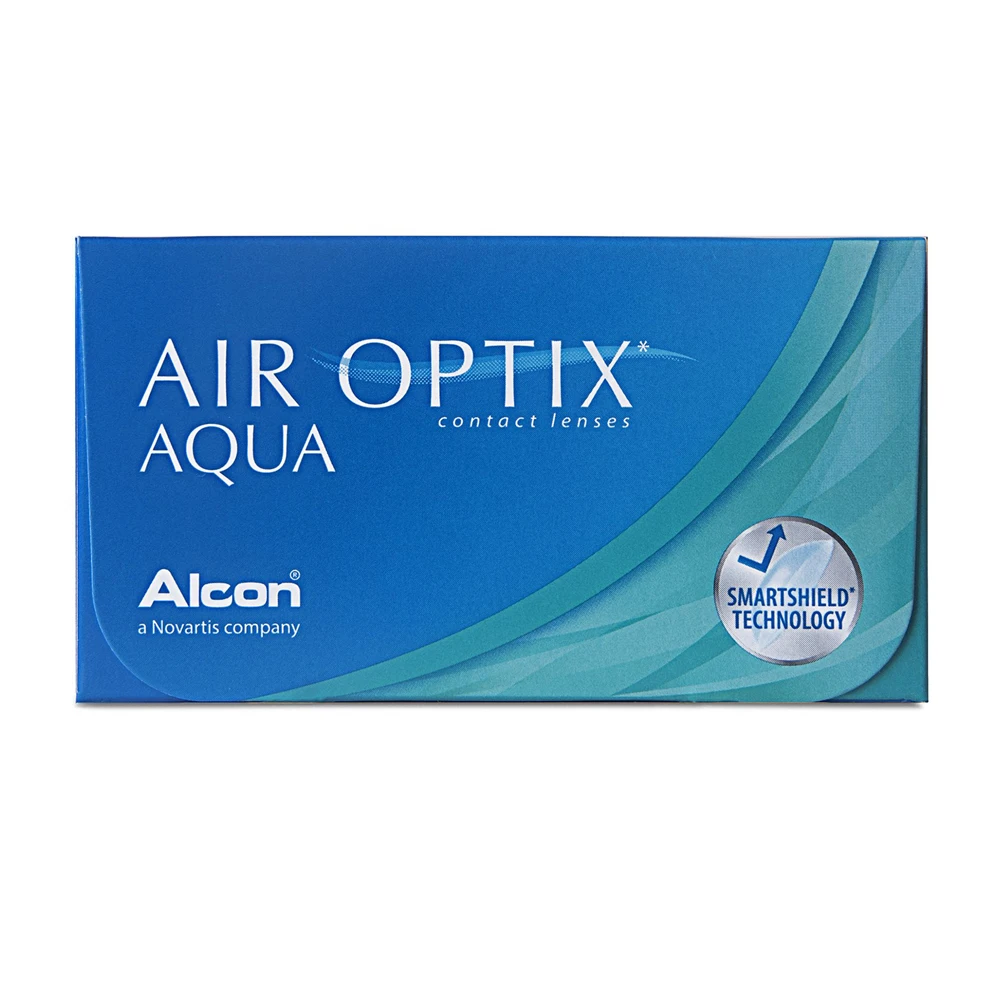 

AirOptix Aqua 6pcs Alcon extended wear monthly disposable Soft contact lenses
