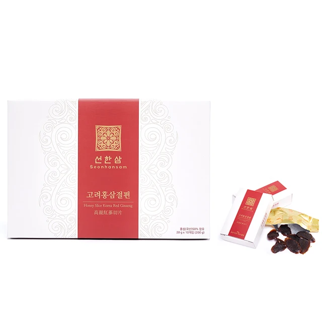 
6 years old Honeyed Korean Red Ginseng Slice_The Most popular Health Foods 