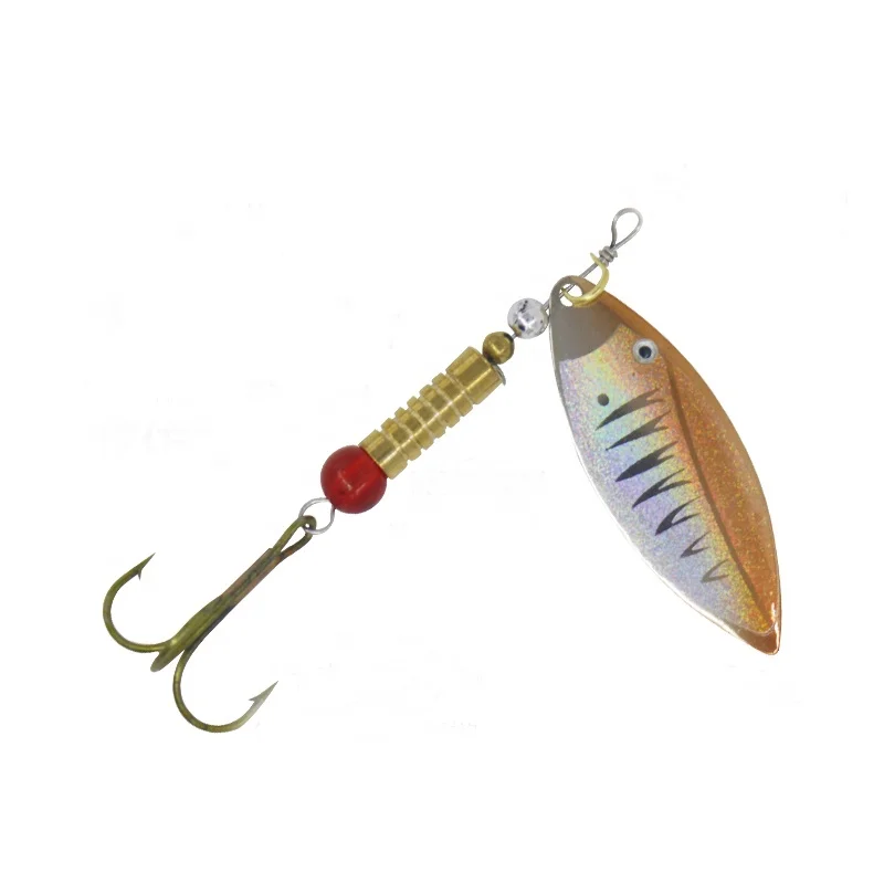 

Wobbler Hard Lures spoon metal fishing spinners trout lure with Swimbait Hooks