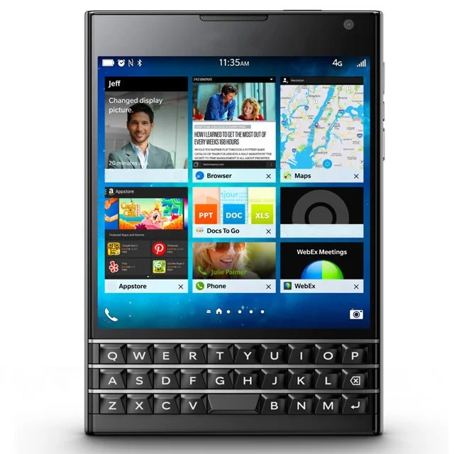 

Free Shipping For Blackberry Passport Q30 BLACK Unlocked GSM QWERTY Touchscreen Mobile Cell Phone Smartphone By Postnl