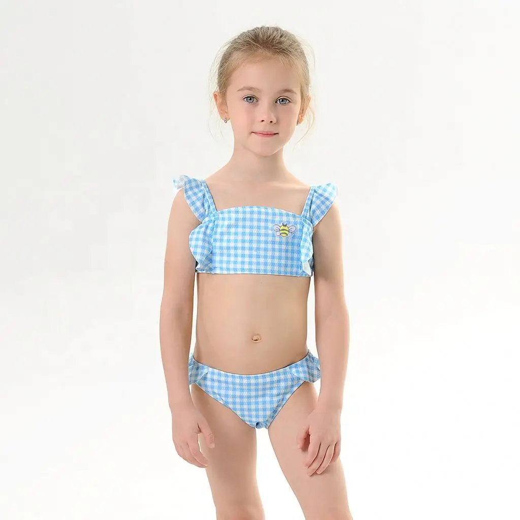 

Hot Sale Girls' split swimsuit for holiday travel children's swimsuit for domestic hot spring kids bathing suits baby swimwear