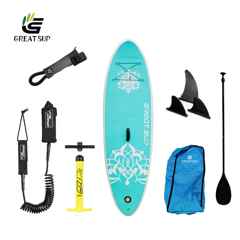 

customized inflatable Portable blow up surfboard for ocean surfing
