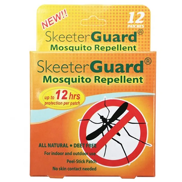 

Long-lasting Non-toxic Anti Mosquito Sticker, Blue