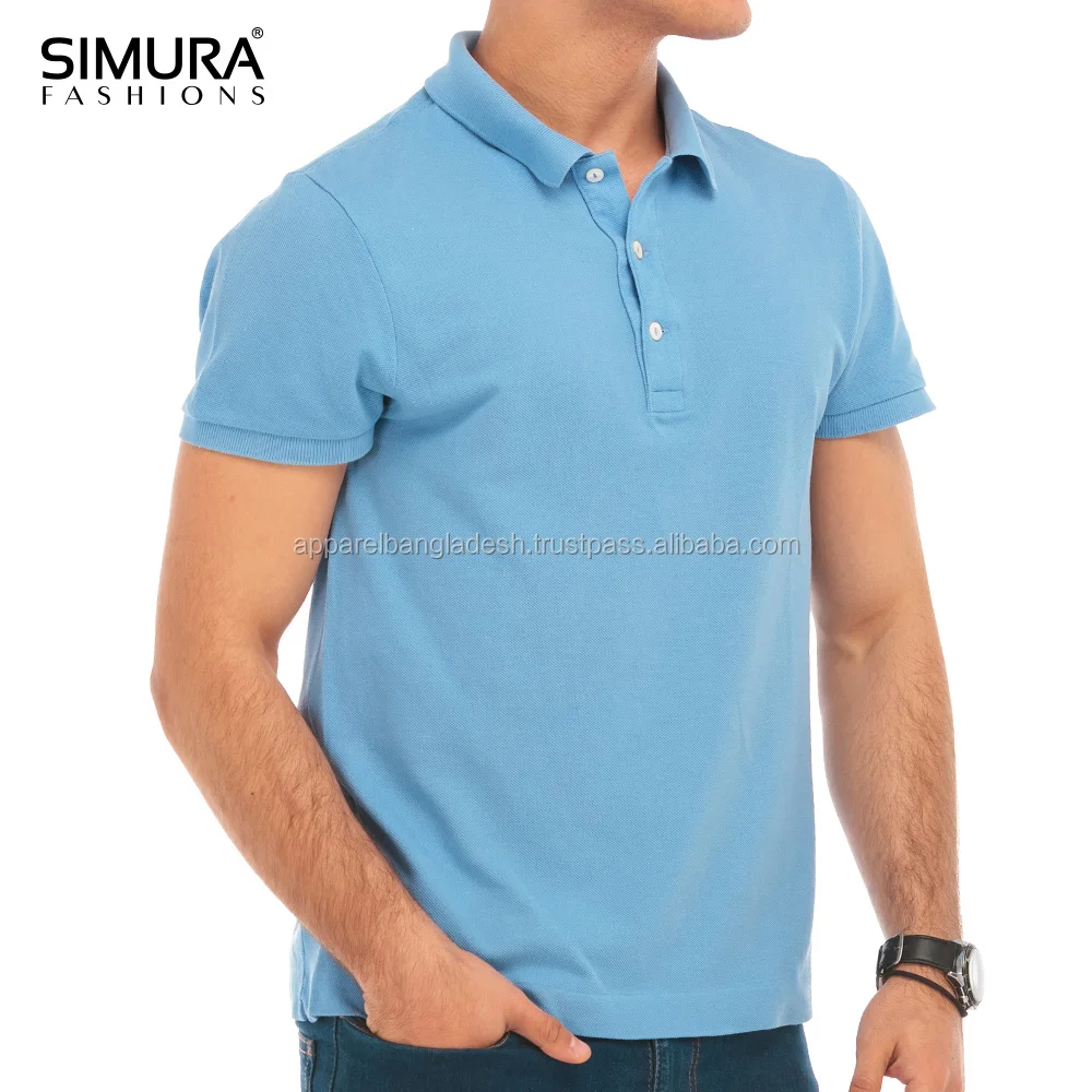 
Good Quality Cotton Terry Pique Fabric Hemp Shirts Men polo Solid Short Sleeve Breathable Wear 