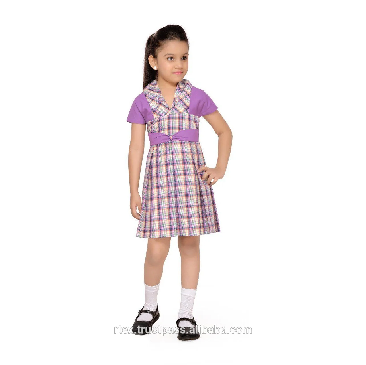 
Plaid Uniform for girls for different age group and design - S61 