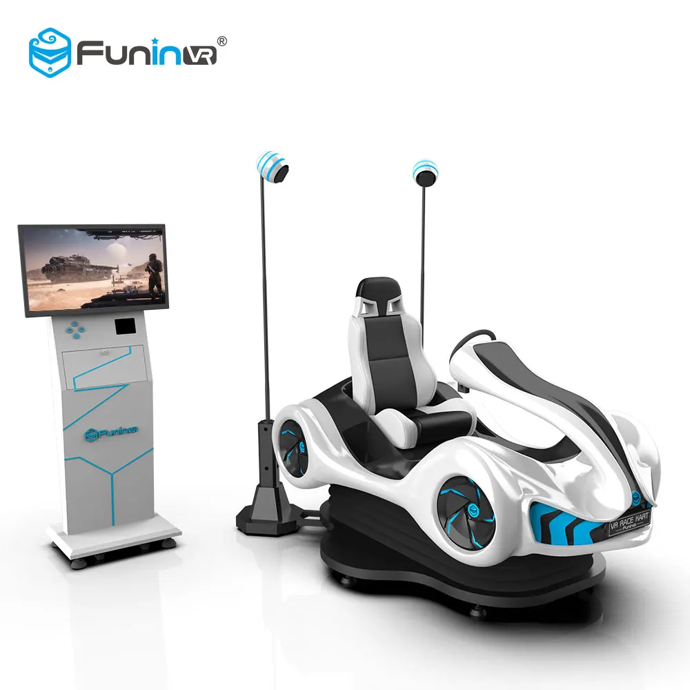 

FuninVR Virtual Reality Gaming Chair Racing Simulator Motion Game Machine For Amusement Park