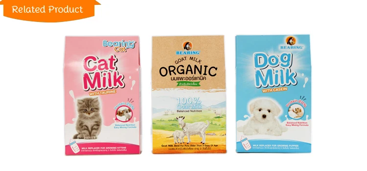 No.1 Pet Care in Thailand Bearing Cat Milk Feeding for Kitten With Taurine 300G High Quality of Pet Food