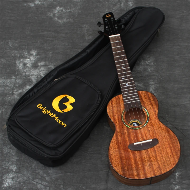 

Bright moon BM-2C solid top ukuleles, concert ukulele, handcraft ukuleles