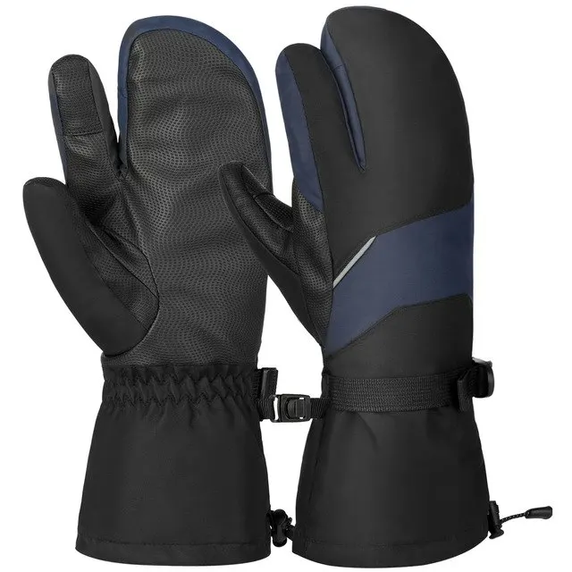 leather winter mittens