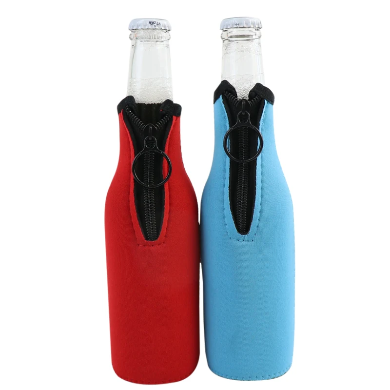 

low price Waterproof neoprene insulated 330ML Beer Bottle Sleeve Beer can cooler holder