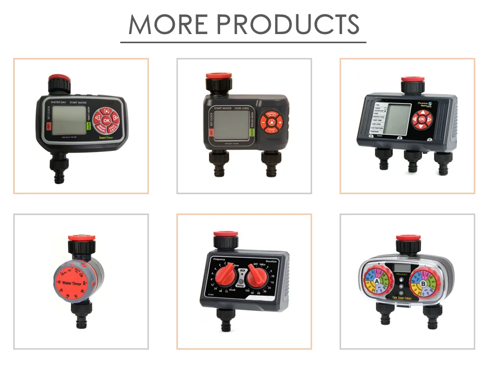 3zone Programmable Electronic Water Timer Irrigation Controller Garden