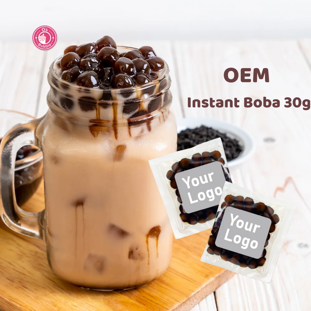 

Taiwan Rich Taste Instant Boba Tapioca Pearls For OEM ODM