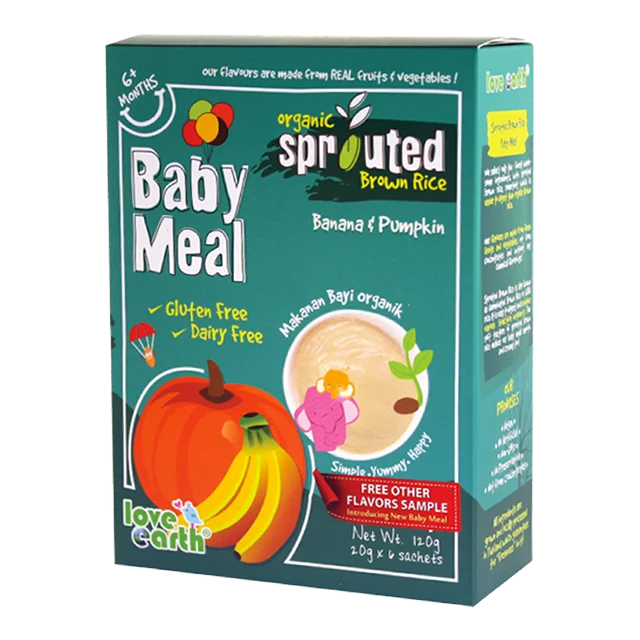
Organic & Natural Baby Meal Brown Rice 