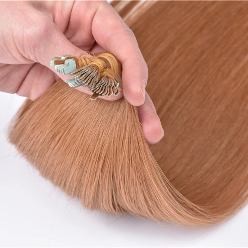 

Keratin Y Fan Tip Hair Extensions Best Double Drawn Hair Luxury Extension Virgin Human Hair Direct Factory Supply Samples