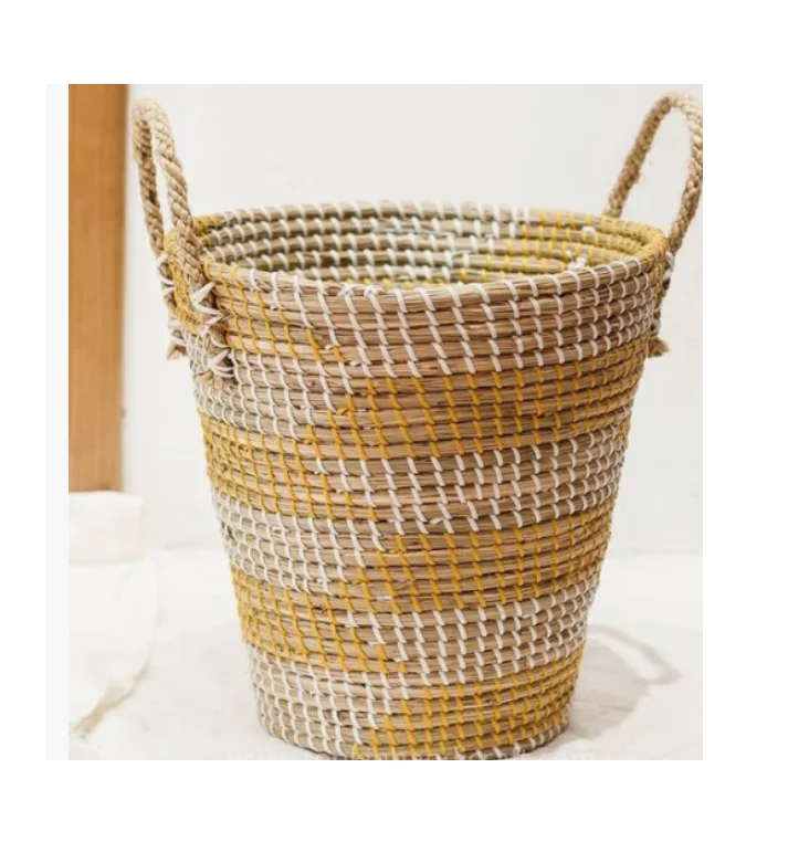 Water Hyacinth Laundry Basket Water Hyacinth Storage Baskets For Sale