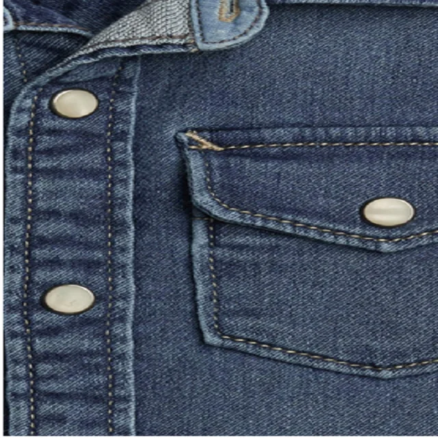 
Baby boys Long Sleeve Denim Shirt 