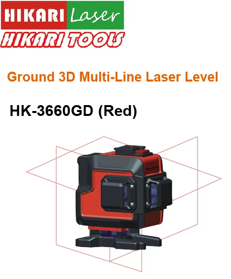 
GROUND 3D Multi line Laser Level 