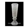 Crystal Flower Vase Heavily Casted