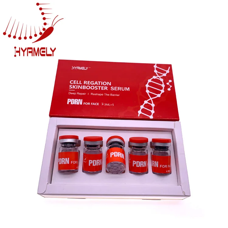 

PDRN Ampoule Salmon DNA Skin Rejuvenation Serum Skin Booster Whitening Injection, Trasparent