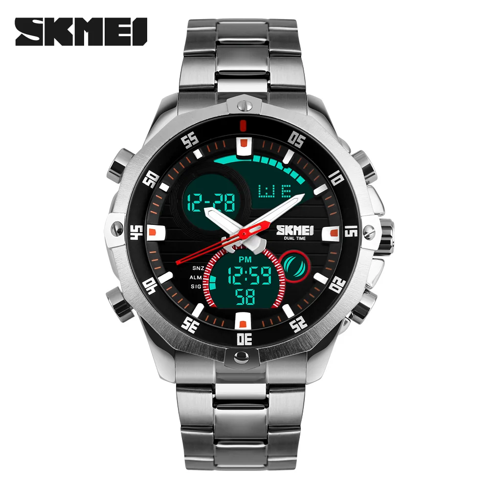 

SKMEI 1146 Hot Selling Quartz Wrist Watch Business Watches Stainless Steel Luxury for Men 2020 Time Alloy Round 10mm