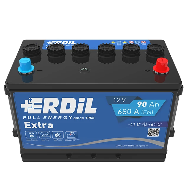 
12 V 90 Ah Heavy Duty Flat Battery 