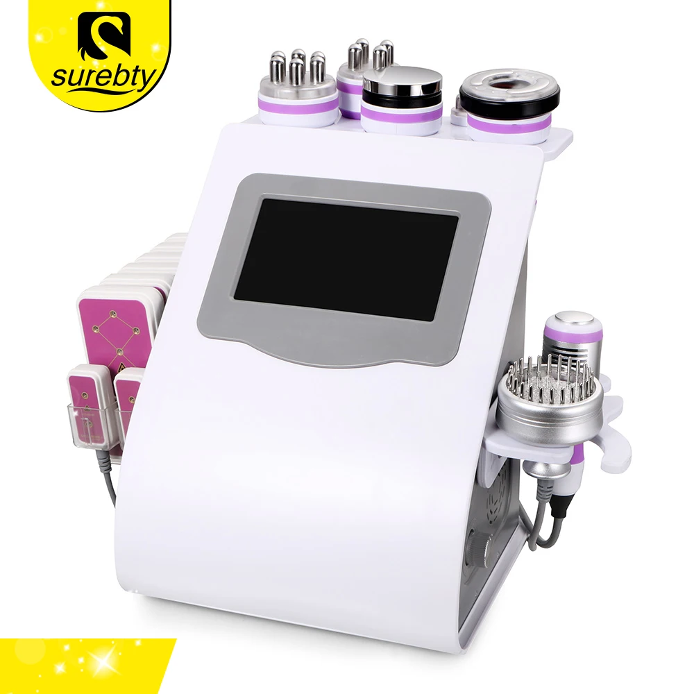 

Unoisetion Cavitation 2.0 9 IN 1 RF Vacuum Cold Photon Micro Current Led Laser 5mw Slimming Machine For Salon